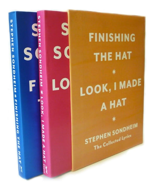 Hat Box: The Collected Lyrics of Stephen Sondheim: A Box Set cover image